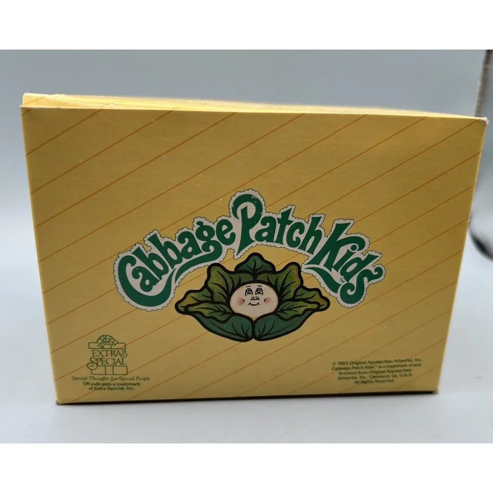 Bedtime Story Xavier Roberts Cabbage Patch Dolls Kids Figurine Porcelain 1984 - Picture 8 of 8